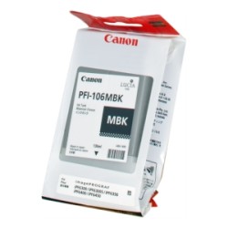 CANON CARTUCCIA D\'INCHIOSTRO NERO (OPACO) PFI-106MBK 6620B001 130ML ORIGINALE