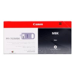 CANON CARTUCCIA D\'INCHIOSTRO NERO (OPACO) PFI-703MBK 2962B001 700ML ORIGINALE