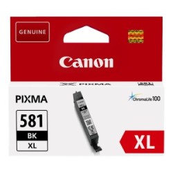 CANON CARTUCCIA D\'INCHIOSTRO NERO CLI-581BK XL 2052C001 3120 COPIE 8,3ML ORIGINALE