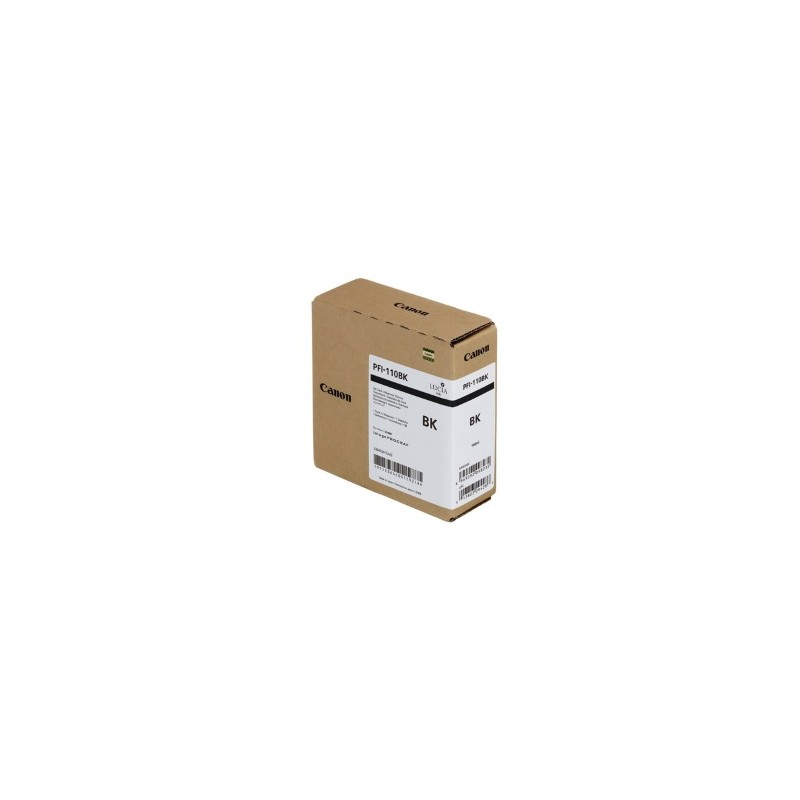 CANON CARTUCCIA D\'INCHIOSTRO NERO PFI-110BK 2364C001 160ML ORIGINALE CANON CARTUCCIA D\'INCHIOSTRO NERO PFI-110BK 2364C001 160ML ORIGINALE