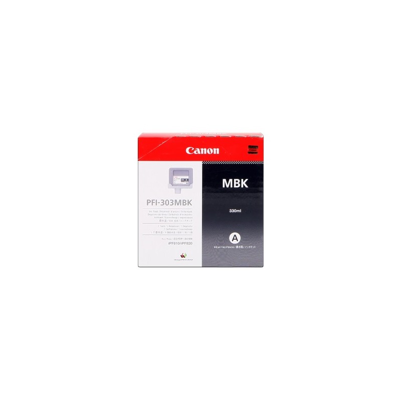 CANON CARTUCCIA D\'INCHIOSTRO NERO PFI-303MBK 2957B001 330ML ORIGINALE CANON CARTUCCIA D\'INCHIOSTRO NERO PFI-303MBK 2957B001 330ML ORIGINALE