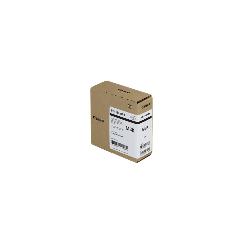 CANON CARTUCCIA D\'INCHIOSTRO NERO PFI-310MBK 2358C001 330ML ORIGINALE CANON CARTUCCIA D\'INCHIOSTRO NERO PFI-310MBK 2358C001 330ML ORIGINALE