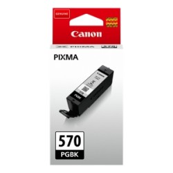 CANON CARTUCCIA D\'INCHIOSTRO NERO PGI-570PGBK 0372C001 300 COPIE 15,4ML ORIGINALE