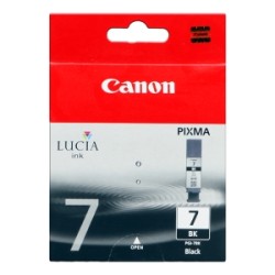 CANON CARTUCCIA D\'INCHIOSTRO NERO PGI-7BK 2444B001 565 COPIE 25ML ORIGINALE