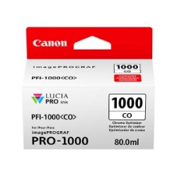 CANON CARTUCCIA D\'INCHIOSTRO TRASPARENTE PFI-1000CO 0556C001 680 COPIE 80ML CHROMA OPTIMIZ ORIGINALE