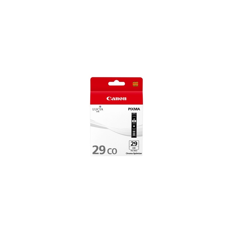 CANON CARTUCCIA D\'INCHIOSTRO TRASPARENTE PGI-29CO 4879B001 429 COPIE 36ML CHROMA OPTIMIZER ORIGINALE CANON CARTUCCIA D\'INCHIOSTRO TRASPARENTE PGI-29CO 4879B001 429 COPIE 36ML CHROMA OPTIMIZER ORIGINALE