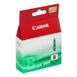 CANON CARTUCCIA D\'INCHIOSTRO VERDE CLI-8G 0627B001 2765 COPIE 13ML ORIGINALE