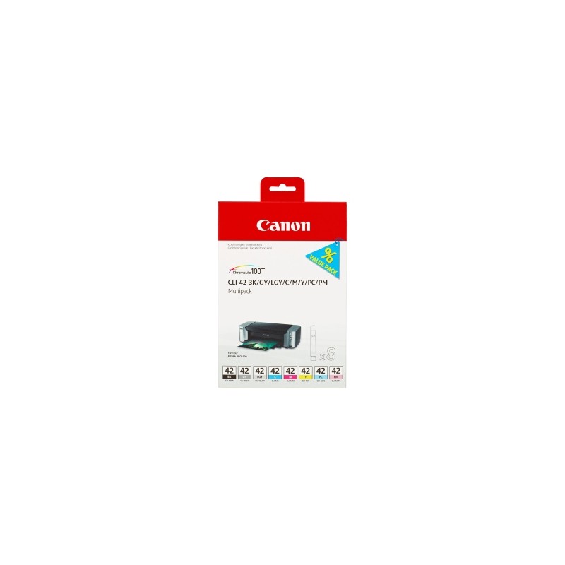 CANON MULTIPACK NERO / CIANO / MAGENTA / GIALLO / GRIGIO / CIANO (CHIARO) / MAGENTA (CHIAR ORIGINALE CANON MULTIPACK NERO / CIANO / MAGENTA / GIALLO / GRIGIO / CIANO (CHIARO) / MAGENTA (CHIAR ORIGINALE