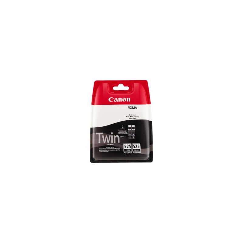 CANON MULTIPACK NERO PGI-525 TWIN 4529B006 CARTUCCIE D´INCHIOSTRO, CONFEZIONE DOPPIA ORIGINALE CANON MULTIPACK NERO PGI-525 TWIN 4529B006 CARTUCCIE D´INCHIOSTRO, CONFEZIONE DOPPIA ORIGINALE