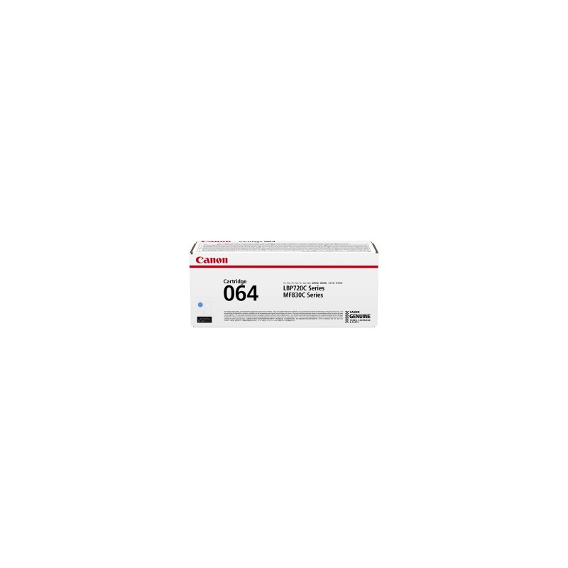 CANON TONER CIANO 064 C 4935C001 5000 COPIE ORIGINALE CANON TONER CIANO 064 C 4935C001 5000 COPIE ORIGINALE