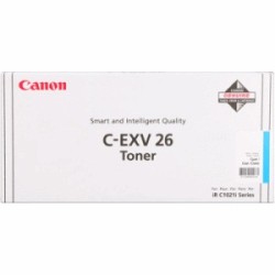 CANON TONER CIANO C-EXV26C 1659B006 6000 COPIE ORIGINALE