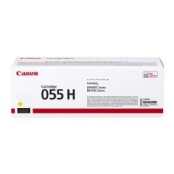 CANON TONER GIALLO 055 H 3017C002 5900 COPIE ORIGINALE