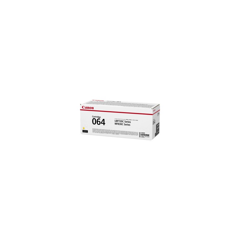 CANON TONER GIALLO 064 Y 4931C001 5000 COPIE ORIGINALE CANON TONER GIALLO 064 Y 4931C001 5000 COPIE ORIGINALE