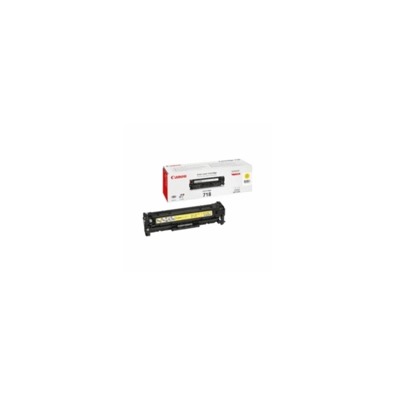 CANON TONER GIALLO 718 Y 2659B002 2900 COPIE ORIGINALE CANON TONER GIALLO 718 Y 2659B002 2900 COPIE ORIGINALE