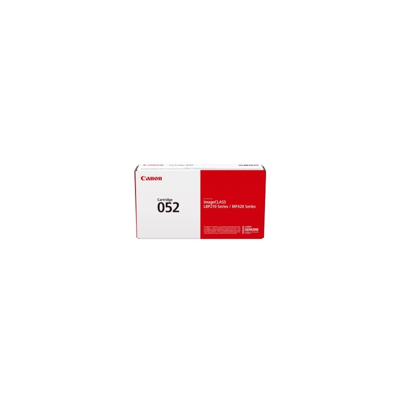 CANON TONER NERO 052 2199C002 3100 COPIE ORIGINALE CANON TONER NERO 052 2199C002 3100 COPIE ORIGINALE