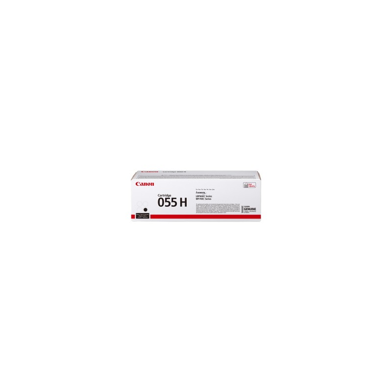 CANON TONER NERO 055 H 3020C002 7600 COPIE ORIGINALE CANON TONER NERO 055 H 3020C002 7600 COPIE ORIGINALE