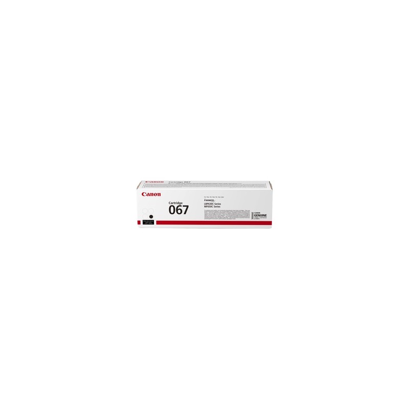 CANON TONER NERO 067 BK 5102C002 1350 COPIE ORIGINALE CANON TONER NERO 067 BK 5102C002 1350 COPIE ORIGINALE
