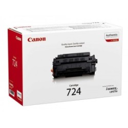 CANON TONER NERO 724 3481B002 6000 COPIE ORIGINALE