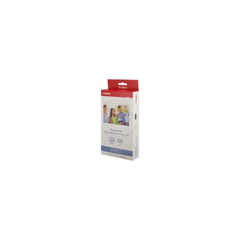 CANON VALUE PACK DIFFERENTI COLORI KP-36IP 7737A001 SET DI CARTUCCE ORIGINALE CANON VALUE PACK DIFFERENTI COLORI KP-36IP 7737A001 SET DI CARTUCCE ORIGINALE