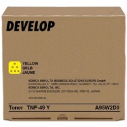 DEVELOP TONER GIALLO A95W2D0 TNP-49 Y 12000 COPIE ORIGINALE