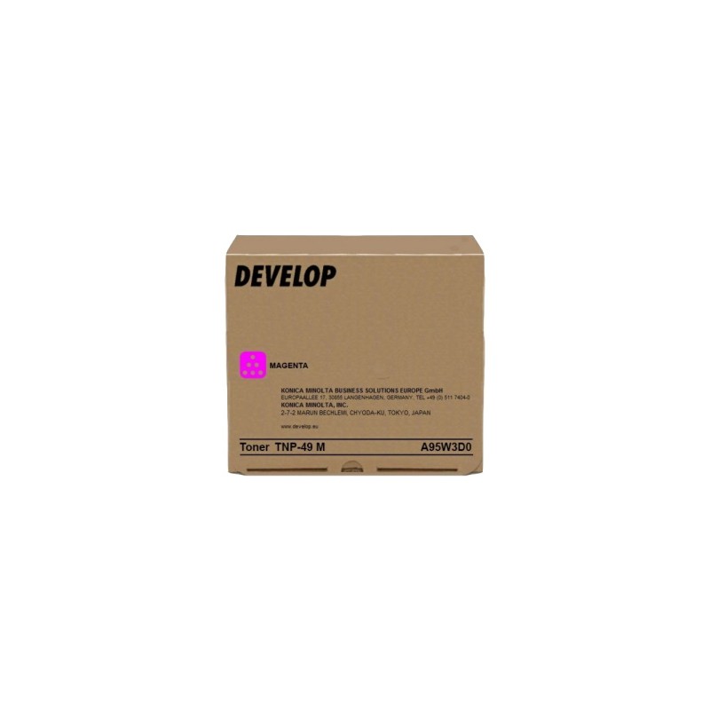 DEVELOP TONER MAGENTA A95W3D0 TNP-49 M 12000 COPIE ORIGINALE DEVELOP TONER MAGENTA A95W3D0 TNP-49 M 12000 COPIE ORIGINALE