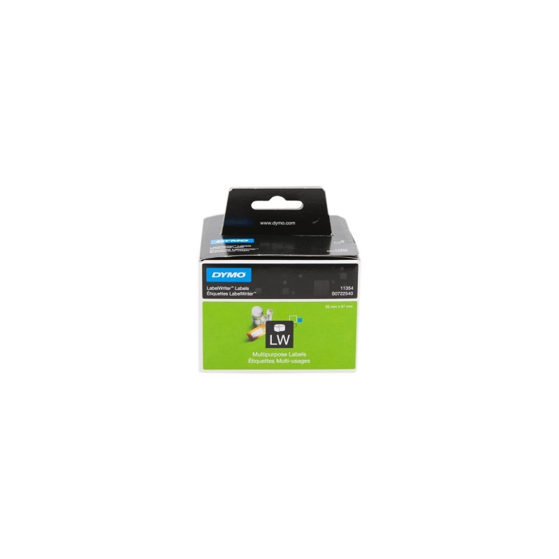 DYMO ETICHETTE S0722540 11354 ETICHETTE, 57X32MM, BIANCO, 1000 PEZZI. ORIGINALE DYMO ETICHETTE S0722540 11354 ETICHETTE, 57X32MM, BIANCO, 1000 PEZZI. ORIGINALE