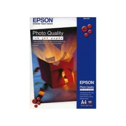 EPSON CARTA BIANCO C13S041061 PHOTO QUALITY 100 BLATT PHOTO QUALITA  INK JET PAPER, DIN A4 ORIGINALE