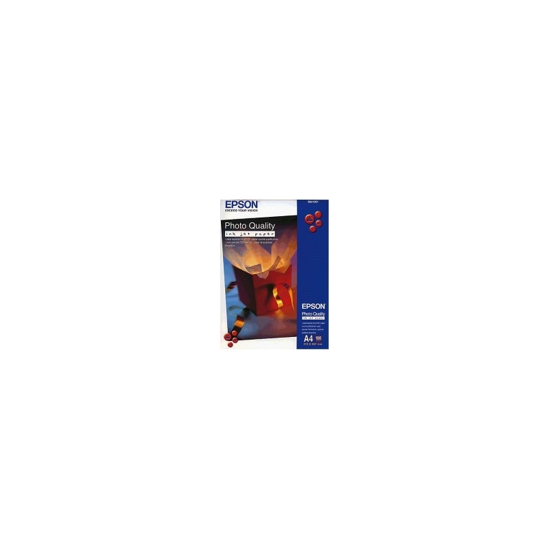 EPSON CARTA BIANCO C13S041061 PHOTO QUALITY 100 BLATT PHOTO QUALITA INK JET PAPER, DIN A4 ORIGINALE EPSON CARTA BIANCO C13S041061 PHOTO QUALITY 100 BLATT PHOTO QUALITA INK JET PAPER, DIN A4 ORIGINALE