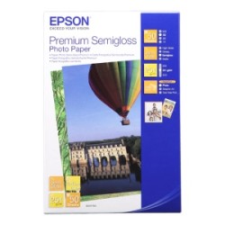 EPSON CARTA BIANCO C13S041765 PREMIUM SEMIGLOSS 50 BLATT CARTA FOTOGRAFICA, 10 X 15 CM, 25 ORIGINALE