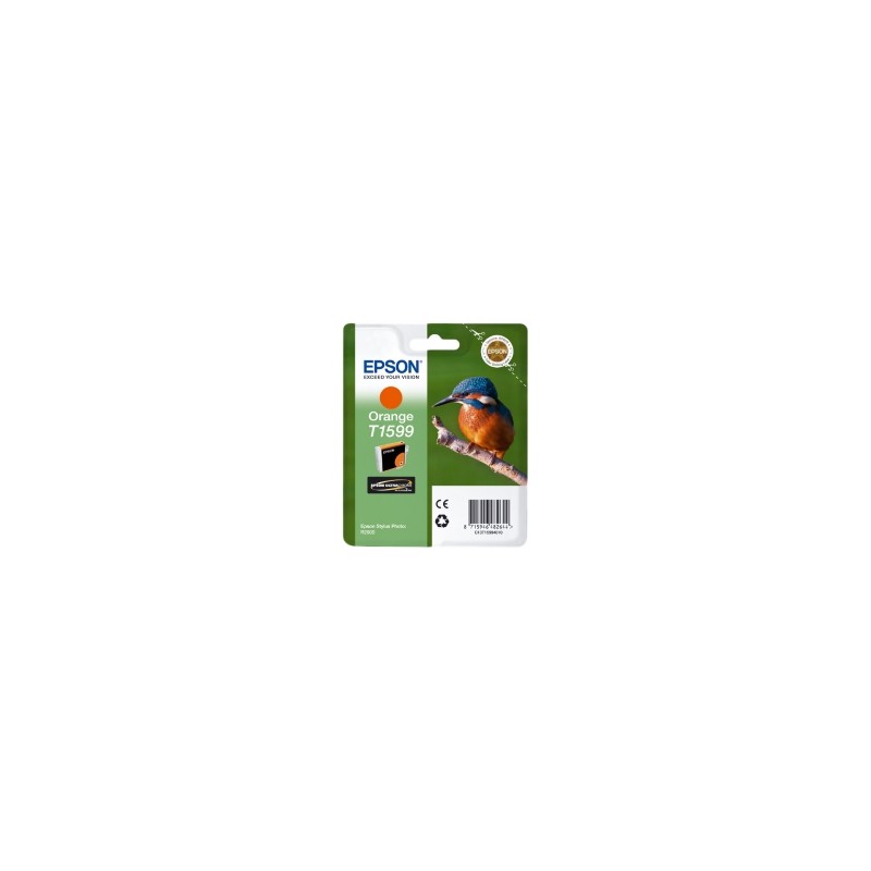 EPSON CARTUCCIA D\'INCHIOSTRO ARANCIONE C13T15994010 T1599 1200 COPIE 17ML ORIGINALE EPSON CARTUCCIA D\'INCHIOSTRO ARANCIONE C13T15994010 T1599 1200 COPIE 17ML ORIGINALE