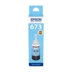 EPSON CARTUCCIA D\'INCHIOSTRO CIANO (CHIARO) C13T67354A 673 70ML ORIGINALE