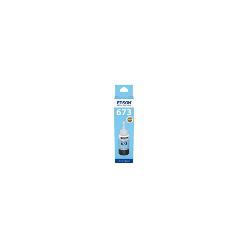 EPSON CARTUCCIA D\'INCHIOSTRO CIANO (CHIARO) C13T67354A 673 70ML ORIGINALE EPSON CARTUCCIA D\'INCHIOSTRO CIANO (CHIARO) C13T67354A 673 70ML ORIGINALE
