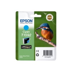 EPSON CARTUCCIA D\'INCHIOSTRO CIANO C13T15924010 T1592 1200 COPIE 17ML ORIGINALE