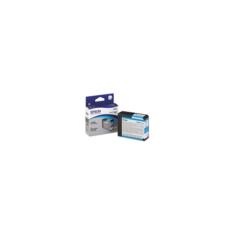 EPSON CARTUCCIA D\'INCHIOSTRO CIANO C13T580200 T5802 80ML ORIGINALE EPSON CARTUCCIA D\'INCHIOSTRO CIANO C13T580200 T5802 80ML ORIGINALE