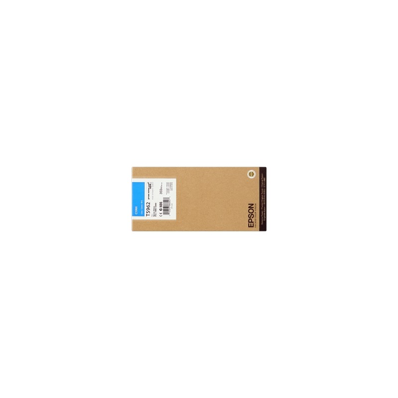 EPSON CARTUCCIA D\'INCHIOSTRO CIANO C13T596200 T5962 350ML CARTUCCIA ULTRA CHROME HDR ORIGINALE EPSON CARTUCCIA D\'INCHIOSTRO CIANO C13T596200 T5962 350ML CARTUCCIA ULTRA CHROME HDR ORIGINALE
