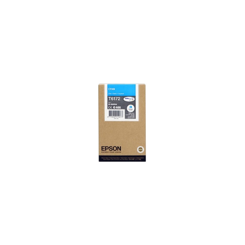 EPSON CARTUCCIA D\'INCHIOSTRO CIANO C13T617200 T6172 7000 COPIE 100ML ORIGINALE EPSON CARTUCCIA D\'INCHIOSTRO CIANO C13T617200 T6172 7000 COPIE 100ML ORIGINALE