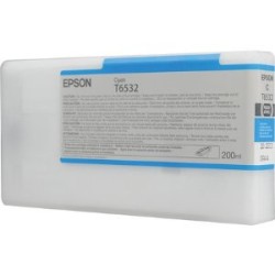 EPSON CARTUCCIA D\'INCHIOSTRO CIANO C13T653200 T6532 200ML ORIGINALE