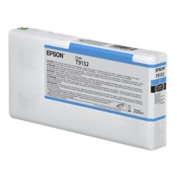 EPSON CARTUCCIA D\'INCHIOSTRO CIANO C13T913200 T9132 200ML ORIGINALE