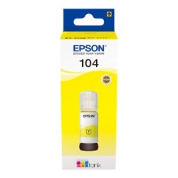 EPSON CARTUCCIA D\'INCHIOSTRO GIALLO C13T00P440 104 7500 COPIE 65ML ORIGINALE