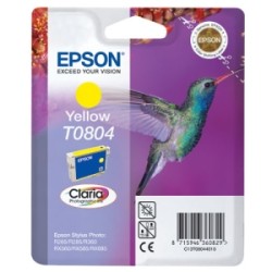 EPSON CARTUCCIA D\'INCHIOSTRO GIALLO C13T08044011 T0804 520 COPIE 7,4ML ORIGINALE