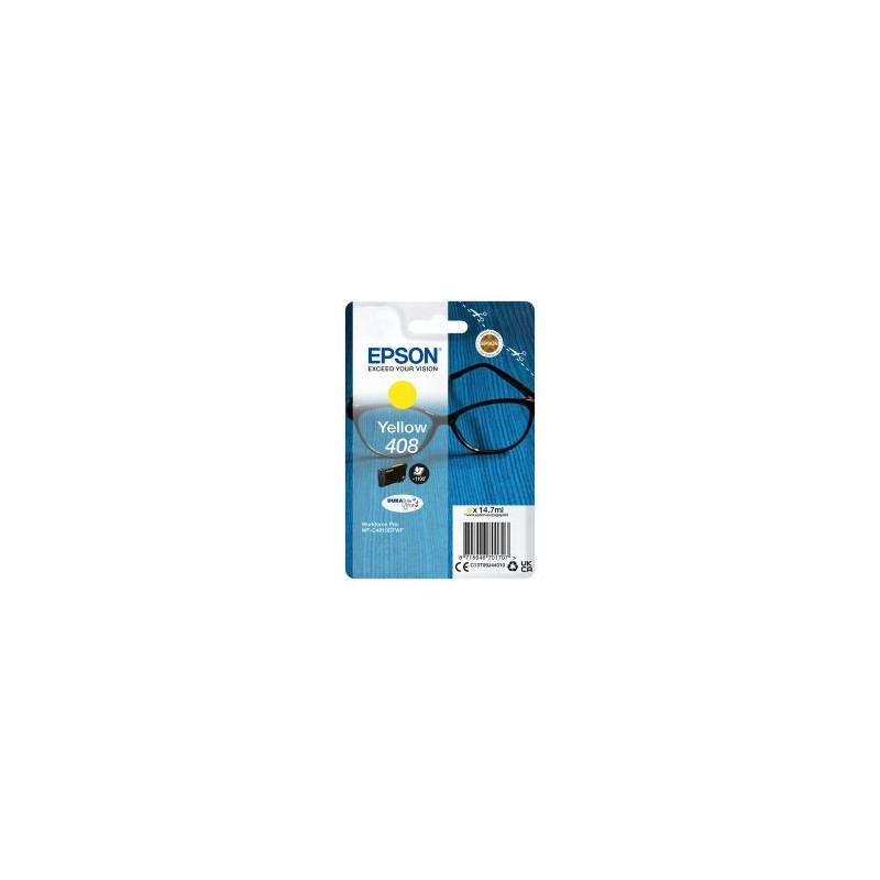 EPSON CARTUCCIA D\'INCHIOSTRO GIALLO C13T09J44010 408 1100 COPIE 14,7ML ORIGINALE EPSON CARTUCCIA D\'INCHIOSTRO GIALLO C13T09J44010 408 1100 COPIE 14,7ML ORIGINALE