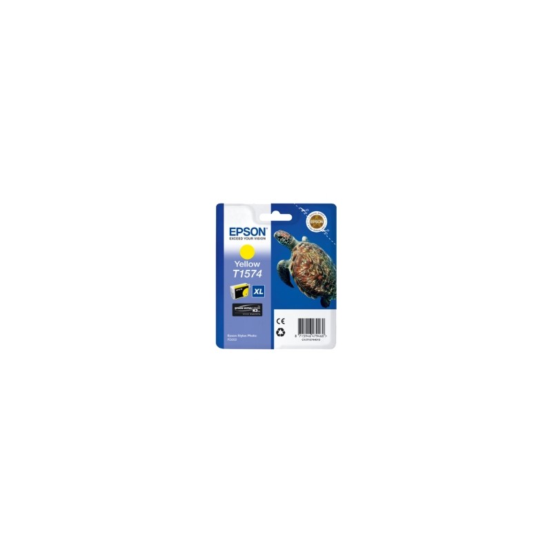 EPSON CARTUCCIA D\'INCHIOSTRO GIALLO C13T15744010 T1574 2300 COPIE 25,9ML ORIGINALE