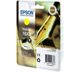 EPSON CARTUCCIA D\'INCHIOSTRO GIALLO C13T16344012 T1634 450 COPIE 6,5ML CARTUCCIE DÂ´INCHIO ORIGINALE