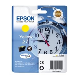 EPSON CARTUCCIA D\'INCHIOSTRO GIALLO C13T27044012 T2704 300 COPIE 3,6ML ORIGINALE