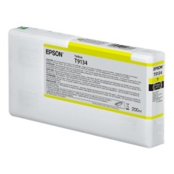 EPSON CARTUCCIA D\'INCHIOSTRO GIALLO C13T913400 T9134 200ML ORIGINALE