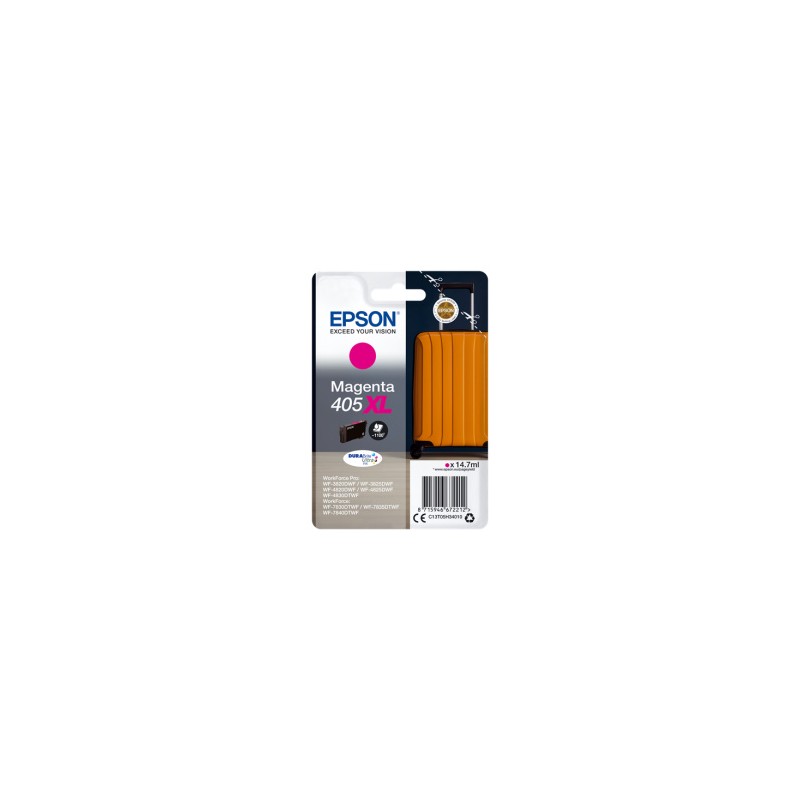 EPSON CARTUCCIA D\'INCHIOSTRO MAGENTA C13T05H34010 405 XL 1100 COPIE 14,7ML ORIGINALE EPSON CARTUCCIA D\'INCHIOSTRO MAGENTA C13T05H34010 405 XL 1100 COPIE 14,7ML ORIGINALE
