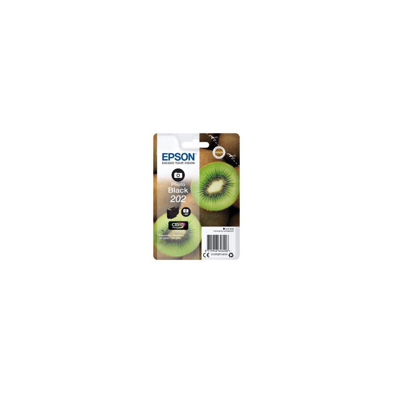 EPSON CARTUCCIA D\'INCHIOSTRO NERO (FOTO) C13T02F14010 202 400 COPIE 4,1ML ORIGINALE EPSON CARTUCCIA D\'INCHIOSTRO NERO (FOTO) C13T02F14010 202 400 COPIE 4,1ML ORIGINALE
