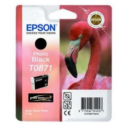 EPSON CARTUCCIA D\'INCHIOSTRO NERO (FOTO) C13T08714010 T0871 5630 COPIE 11,4ML ORIGINALE