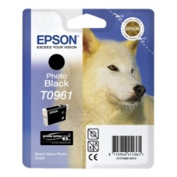 EPSON CARTUCCIA D\'INCHIOSTRO NERO (FOTO) C13T09614010 T0961 11,4ML ORIGINALE