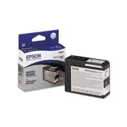 EPSON CARTUCCIA D\'INCHIOSTRO NERO (FOTO) C13T580100 T5801 80ML ORIGINALE